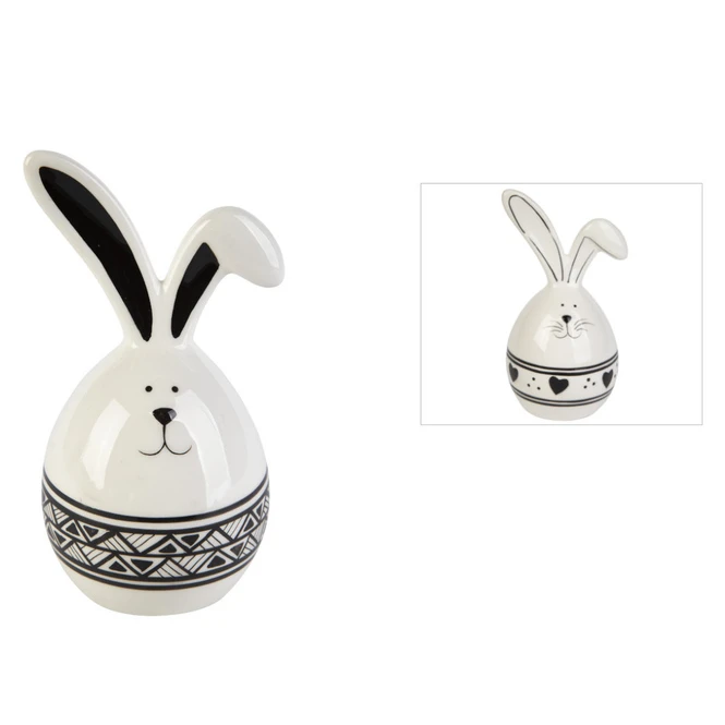 Dekohase - Aus Keramik - Ca. 9 X 7,5 X 16 Cm - 1 Stück – Bild 3