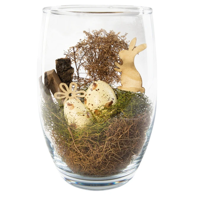 Vase - Aus Glas - Ca. 14 X 19,5 Cm â Bild 2