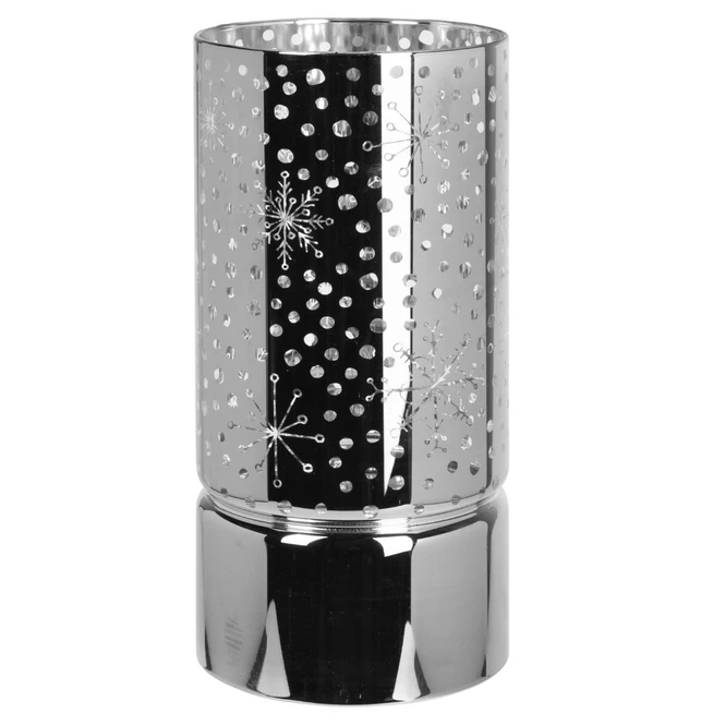 LED-Zylinder - Aus Glas - Ca. 11 X 21,5 Cm - 1 StĂŒck