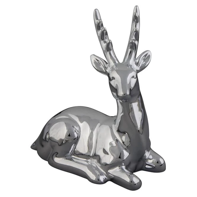 Hirsch - Aus Keramik - Ca. 11 X 5 X 13,5 Cm - 1 StĂŒck