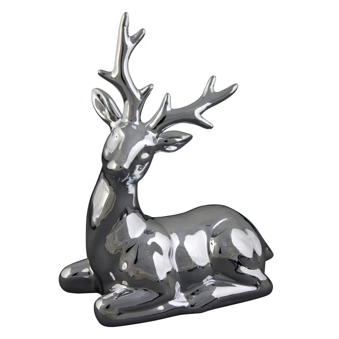 Hirsch - Aus Keramik - Ca. 11 X 5 X 13,5 Cm - 1 StĂŒck â Bild 2