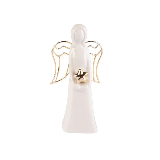 Engel - Klein - Aus Keramik - 7 X 4 X 15,5 Cm â Bild 2