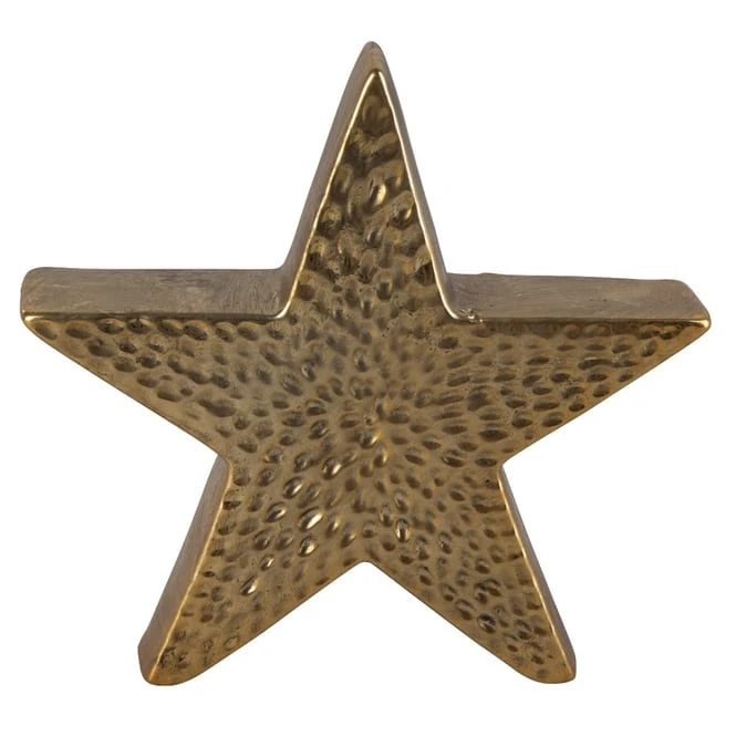 Standdeko - Stern - Aus Keramik - Ca. 14 X 3,5 X 13 Cm