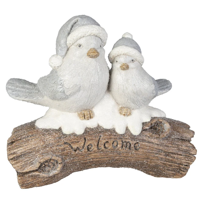 Dekovögel - Aus Magnesia - Ca. 37 X 14,5 X 32 Cm