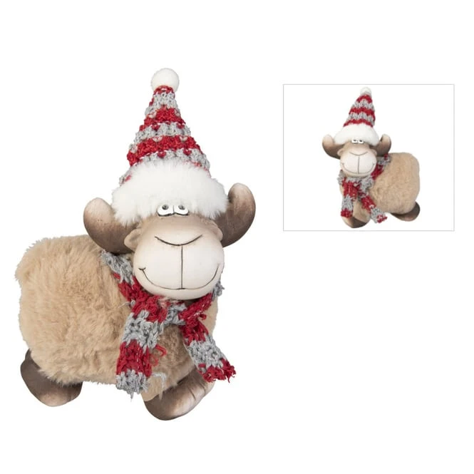 Rentier - Aus Terrakotta - Ca. 13 X 8 X 13,5 Cm - 1 StĂŒck