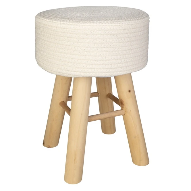 Deko-Hocker - Aus Holz - Ca. 29 X 41 Cm â Bild 2