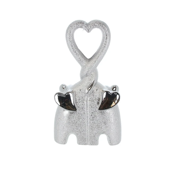 ElefantenpÀrchen Silber - Ca. 17,5 X 6,5 X 30 Cm