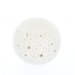 LED Kugel Mit Sternen - Ca. 13 X 13 X 12 Cm