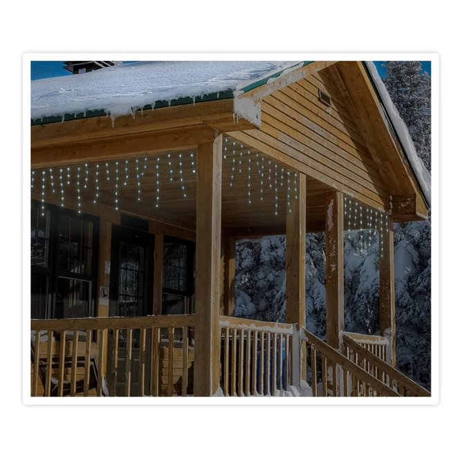 360er LED-Lichtervorhang - Eiszapfen - Ca. 7,1 M â Bild 2