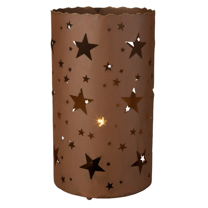 LED-Zylinder - Sterne - Verschiedene Größen