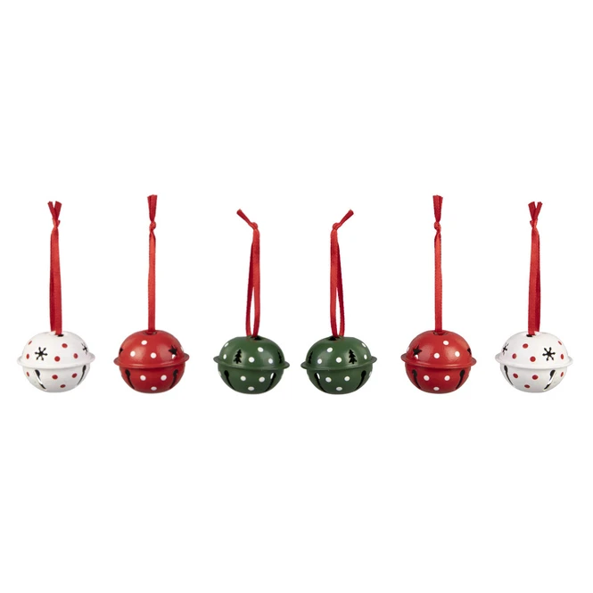 Deko-Glöckchen - Ø = Ca. 4 Cm - 6 Stück - 1 Set – Bild 4