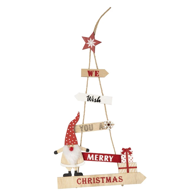 DekohÀnger - Baum - Aus Holz - Ca. 47 X 27 Cm