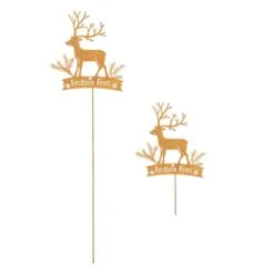 Pflanzenstecker - Hirsch - Ca. 74 X 23,5 Cm