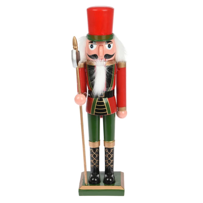 Deko-Nussknacker - Aus Holz - Ca. 38 Cm - 1 Stück – Bild 4