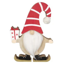 Wichtel - Aus Holz - Ca. 13 X 2 X 18 Cm