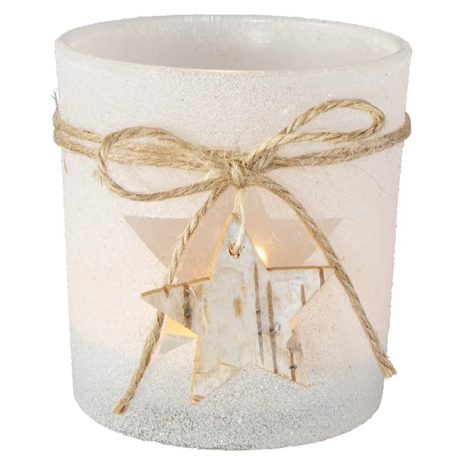 Teelichtglas - Stern - Ca. 7,5 X 8 Cm â Bild 3