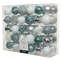 Christbaumkugeln - Winter Joy - Ø = Ca. 7 Cm - 60 Stück