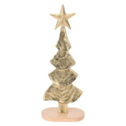 Dekobaum - Ca. 29 Cm - Gold