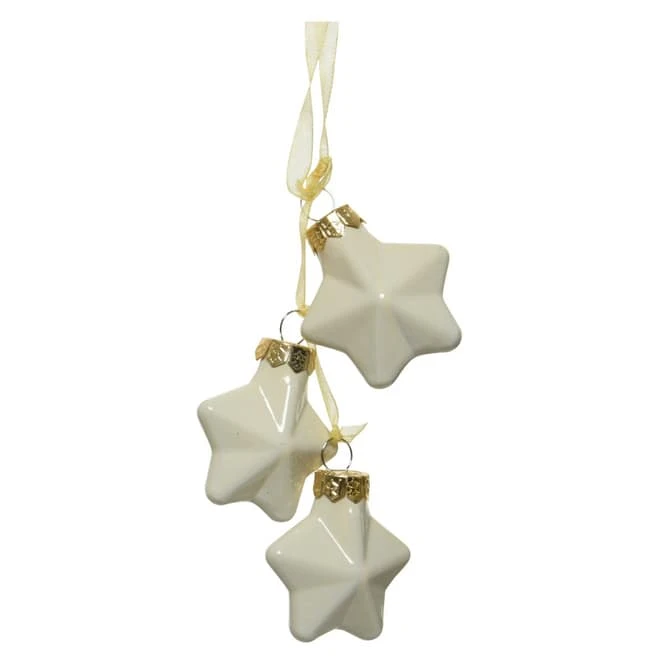 DekohĂ€nger - Sterne - Ca. 3,5 X 2 X 4 Cm - 1 Set â Bild 3