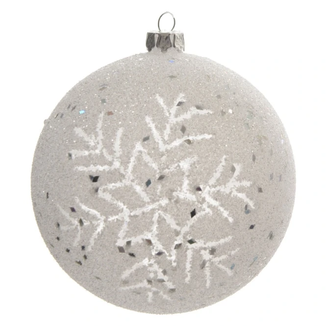 Christbaumkugel - Aus Glas - Ø = Ca. 8 Cm - 1 Stück – Bild 3