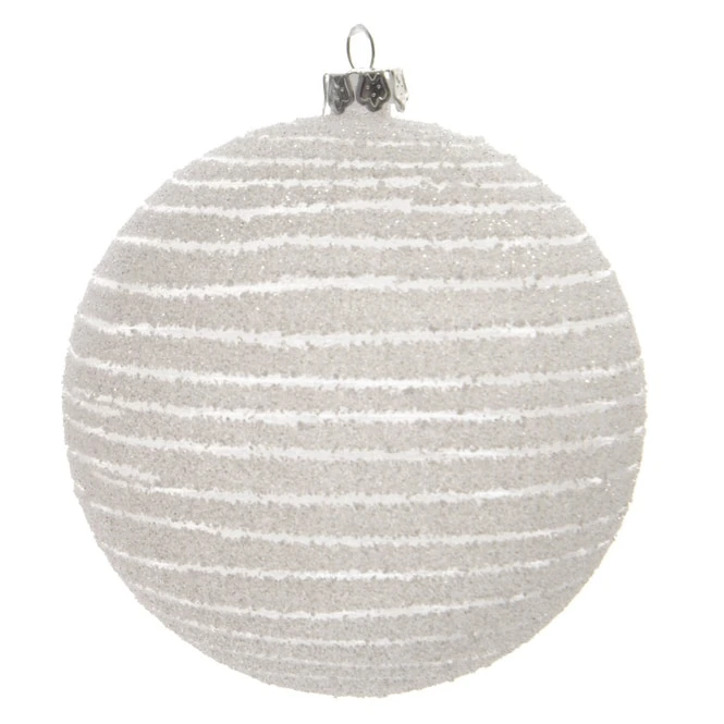 Christbaumkugel - Aus Glas - Ø = Ca. 8 Cm - 1 Stück