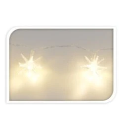 10er LED-Lichterkette - Sterne - Ca. 100 Cm