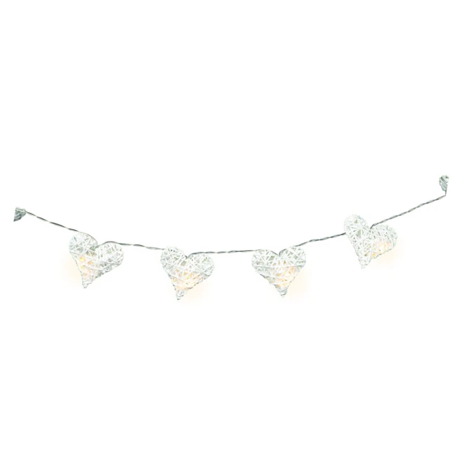 10er LED-Lichterkette - Herzen - Ca. 160 Cm â Bild 2