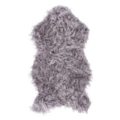 Dekofell - Ca. 50 X 90 Cm - Grau