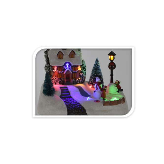 LED-Standdeko - Weihnachtsszene - Ca. 20 X 14 X 14,5 Cm - 1 StĂŒck â Bild 4