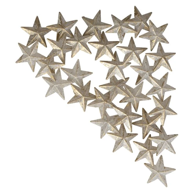 Streudeko - Sterne - Ă = Ca. 3,5 Cm - Gold