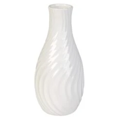 Vase - Aus Dolomit - Ca. 11,5 X 11,5 X 24,5 Cm