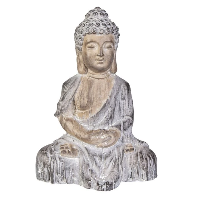 Buddha - Aus Magnesia - Ca. 24 X 17 X 34 Cm â Bild 2