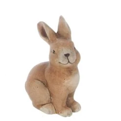 Hase Sitzend - Aus Keramik - Ca. 6,5 X 9,5 X 13,5 Cm