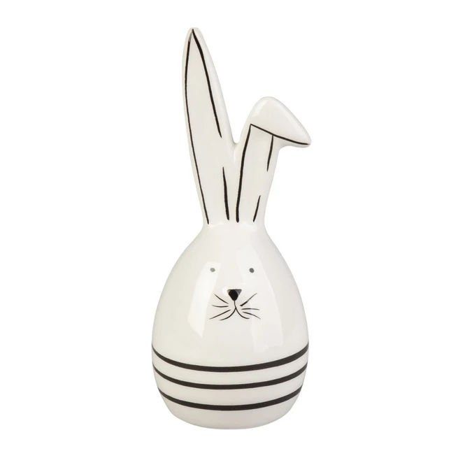 Hase In Eiform - Aus Dolomit - Ca. 6 X 6 X 15,5 Cm