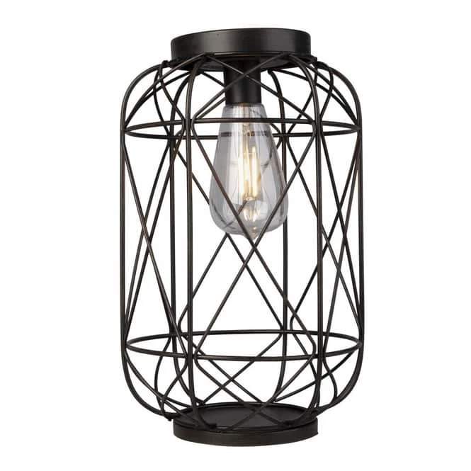 Solar LED Laterne - Aus Metall - Ca. 19,5 X 19,5 X 41 Cm