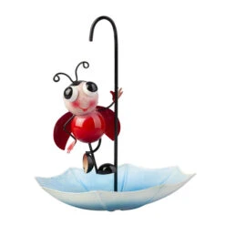 Dekohänger - Marienkäfer - Aus Metall - Ca. 19 X 19 X 25 Cm