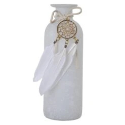 Vase - Traumfänger - Aus Glas - Ca. 5,5 X 16,5 Cm