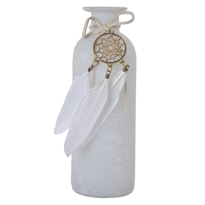 Vase - TraumfÀnger - Aus Glas - Ca. 5,5 X 16,5 Cm