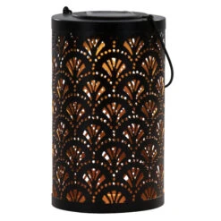 LED-Solarlaterne - Ca. 12 X 12 X 20 Cm