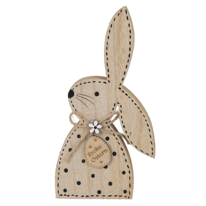 Dekohase - Aus Holz - Ca. 9 X 2 X 18 Cm â Bild 2