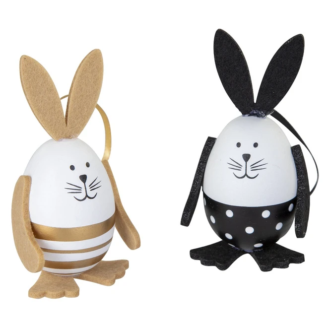 Dekohänger - Hasen - Ca. 10 Cm - 6 Stück – Bild 4