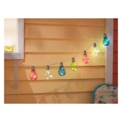 LED-Solarbirne - Ca. 8 X 14 Cm - 1 StĂŒck