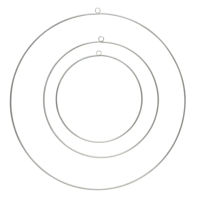 Dekohänger - Ringe - 3 Stück – Bild 2