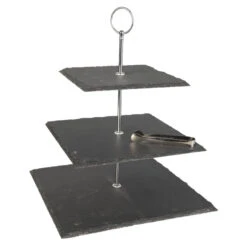 Etagere - Aus Schiefer - Ca. 28 X 28 X 35 Cm