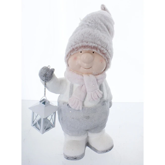 Dekokind Mit Laterne - Ca. 26 X 17 X 56 Cm