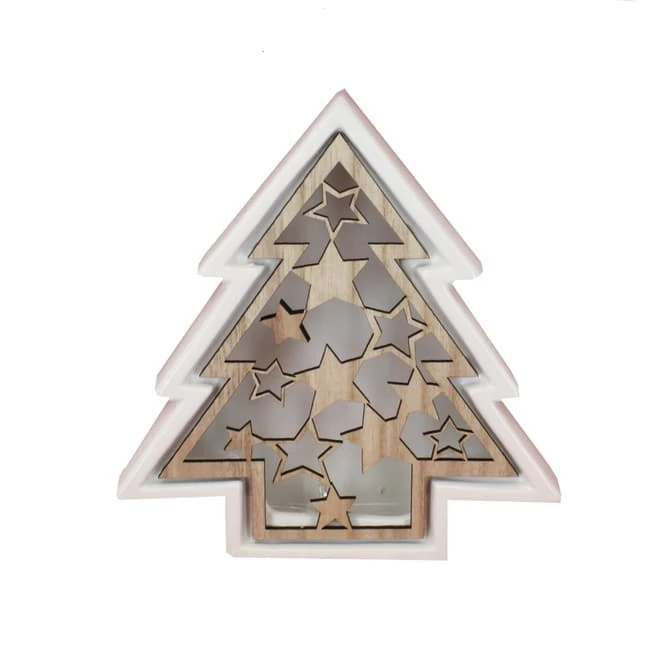 Baum Mit LED - Ca. 20 X 5,5 X 20,5 Cm