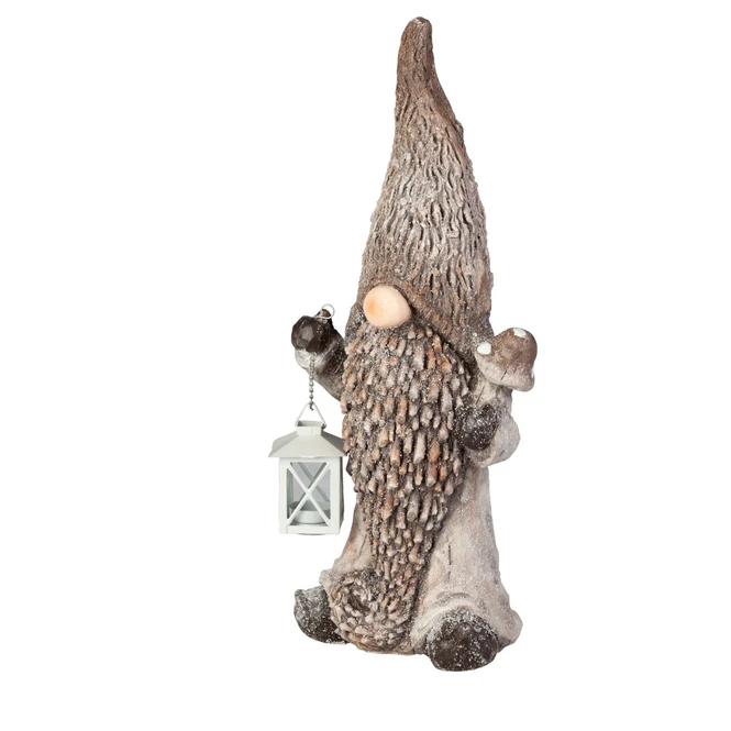 Wichtel Mit Laterne - Ca. 22 X 16 X 55 Cm â Bild 2