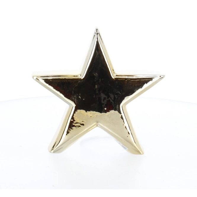 Stern Gold - Ca. 18 X 4 X 18 Cm