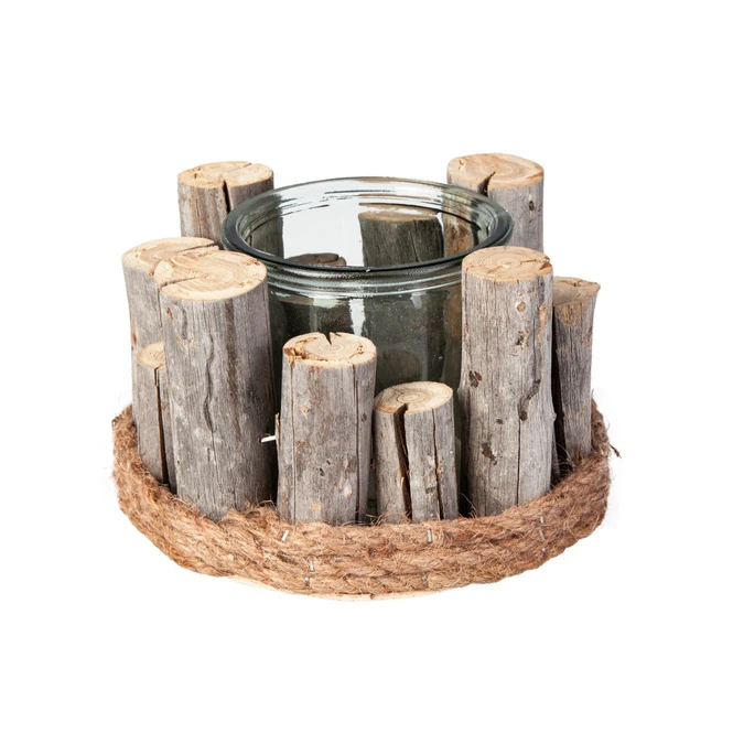 Windlicht Rund - Ca. 18 X 18 X 11 Cm â Bild 2