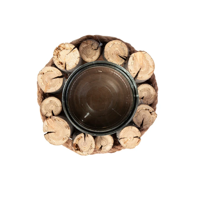 Windlicht Rund - Ca. 18 X 18 X 11 Cm â Bild 3